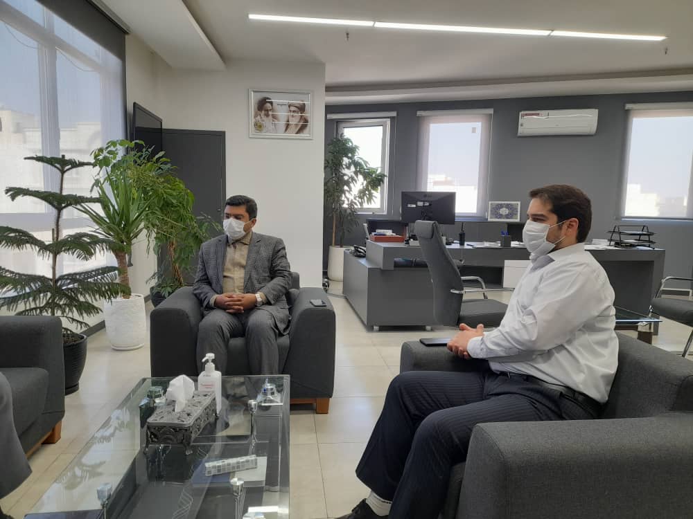 مدیرعامل شرکت همیاران شمال شرق با شهردار منطقه 9 شهرداری مشهد دیدار کرد
